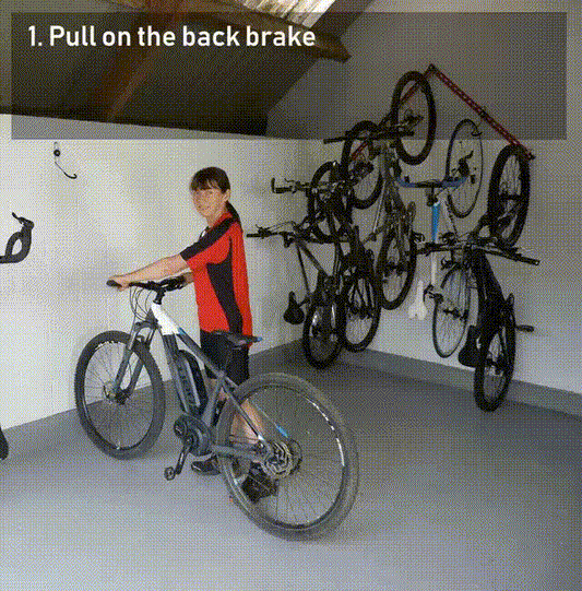 How to store electric bikes in a garage