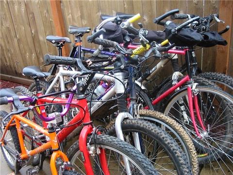 Store Multiple Bikes in Small Spaces | Wall Mounted Bike Rack ...