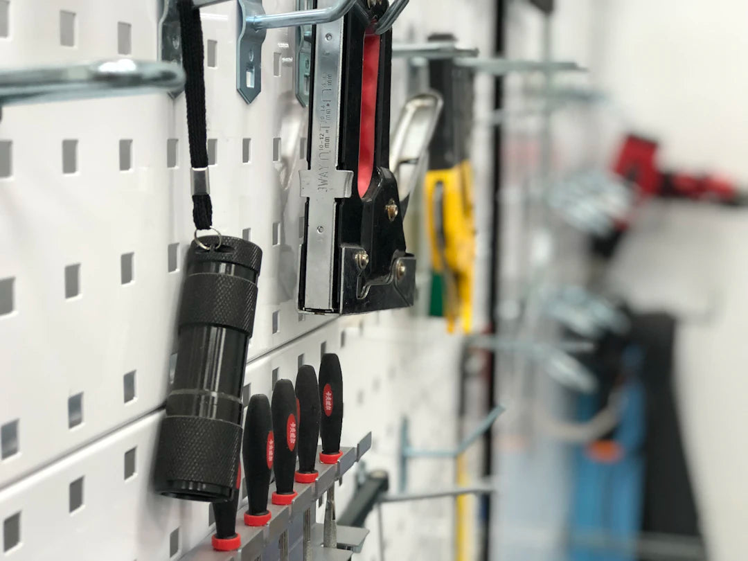 Maximizing Vertical Space with Wall-Mounted Tool Storage