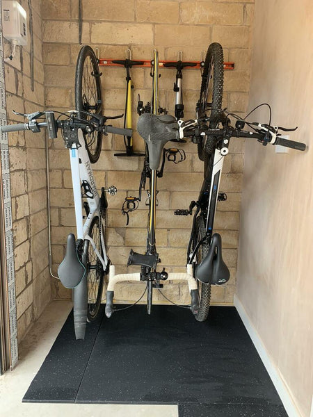 wall bike rack - customer photo