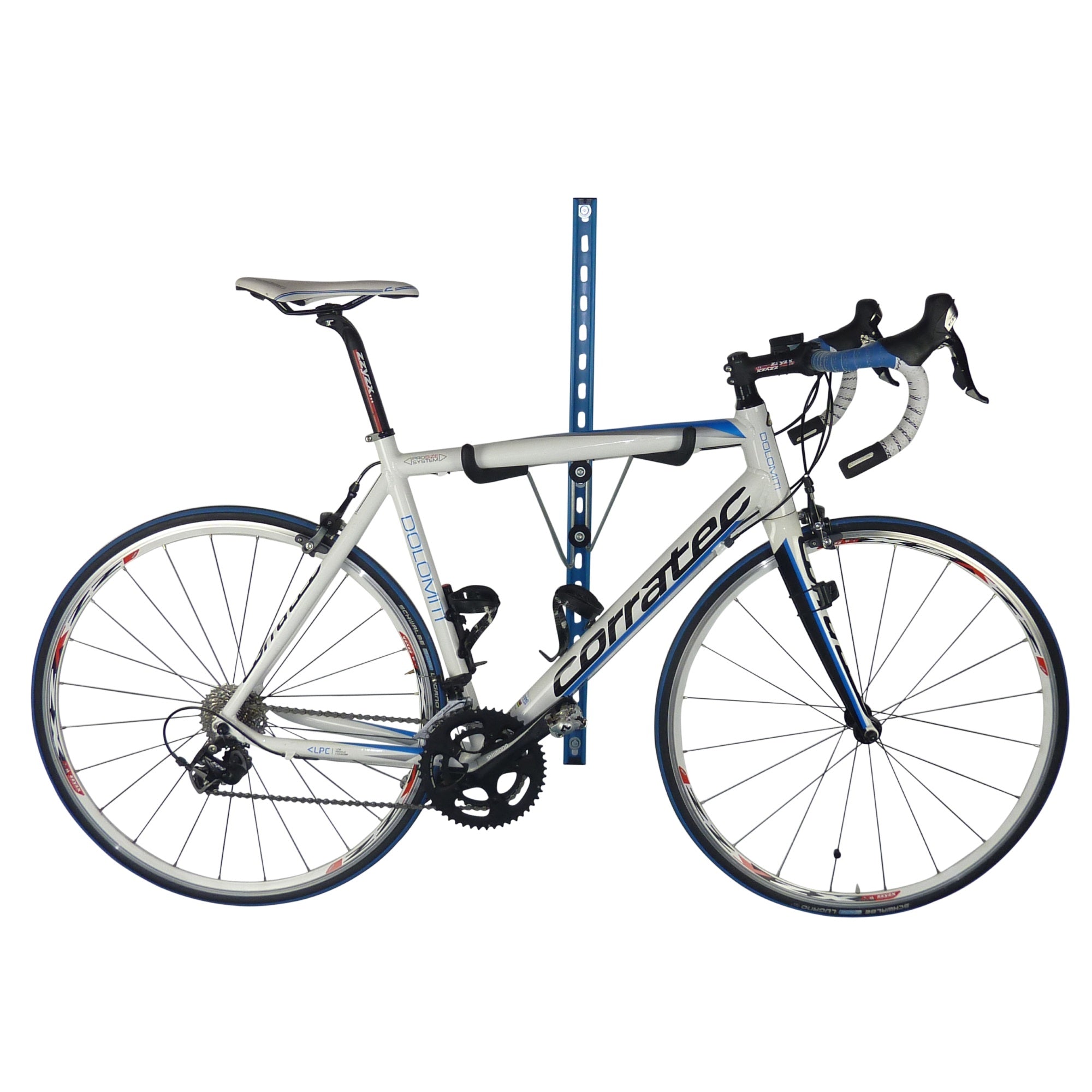 Folding Road Bike Wall Brackets, Gear Storage, & Work Stand