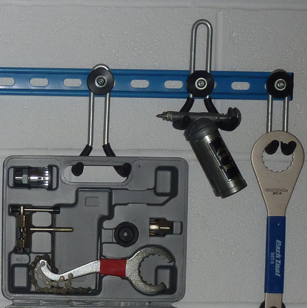 Bike Wall Hooks. Additional GearHooks bike accessory storage hooks for bike maintenance tools