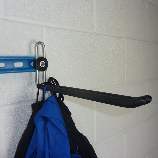 Golf club wall storage - extra GearHooks® for golf bags, trolleys, clubs, clothing and shoes. GearHooks®