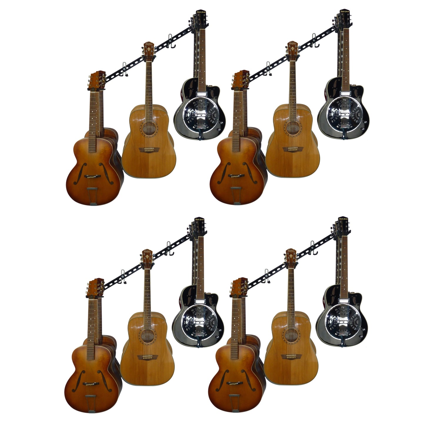 Guitar wall mount - wall mounting guitar racks