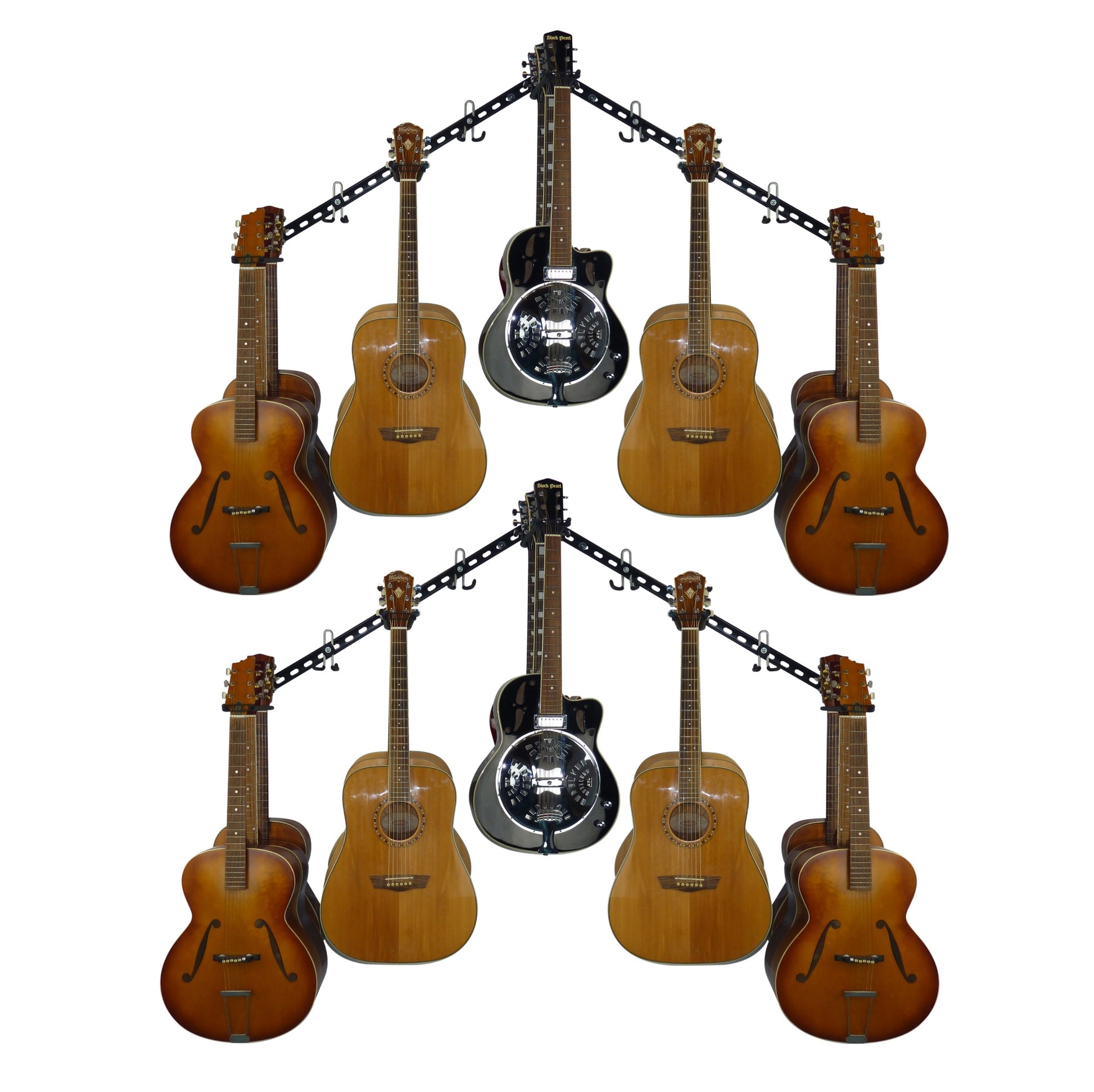 Guitar wall mount - wall mounting guitar racks