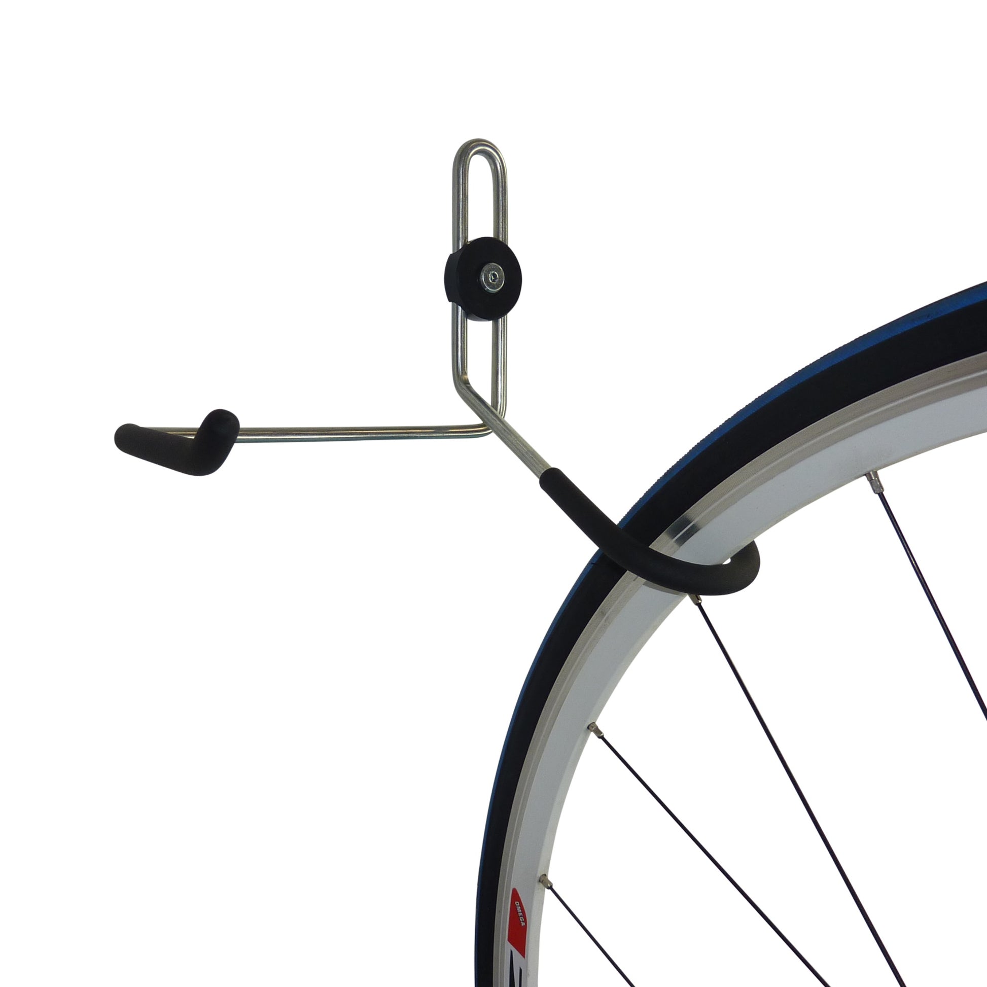 Bike hanger for 1 bike plus helmet, backpack and coat